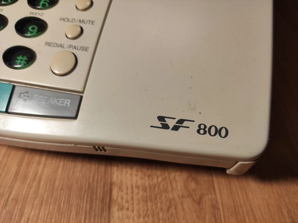 VINTAGE Samsung SF 800 FACSIMILE TRANSCEIVER TELEPHONE ANSWERING SYSTEM FAX - Bild 3 von 4