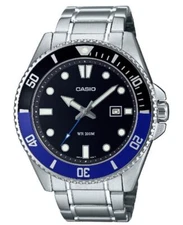 Casio MDV107D-1A2 Men's Diver's Style 200 M Sports Dive MDV-107D Batman Watch