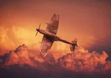 Spitfire TE311 MKXVI BBMF 2020  canvas print  various sizes free delivery 