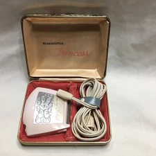 Vintage Remington Princess Lady Schick Shaver Pink Works Great Collectible