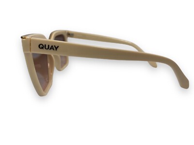 Quay Australia LEVEL UP Sunglasses Champagne Frame / Brown  display picture 3