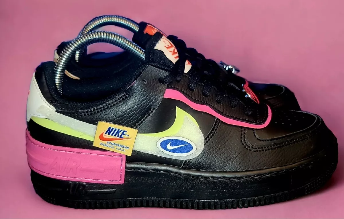 Nike air force 1 (1/1) with removable patches, Women's Fashion