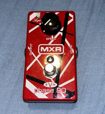 MXR EVH Phase 90 EVH90 Analog Phaser Effects Pedal for Electric Guitar Red