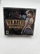 Vampire: The Masquerade Bloodlines (PC CD-ROM, 2004) 3-Disc Set 