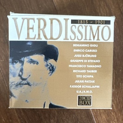 VERDissimo Verdi Opera 20 CD Box Set Classical Compilation Gigli