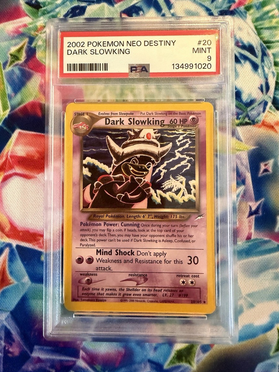Dark Slowking 英語版 20/105 Dark Slowking 20/105 Neo Destiny Regular for sale online | eBay