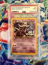 2002 POKEMON NEO DESTINY 20 DARK SLOWKING PSA 9 on eBay