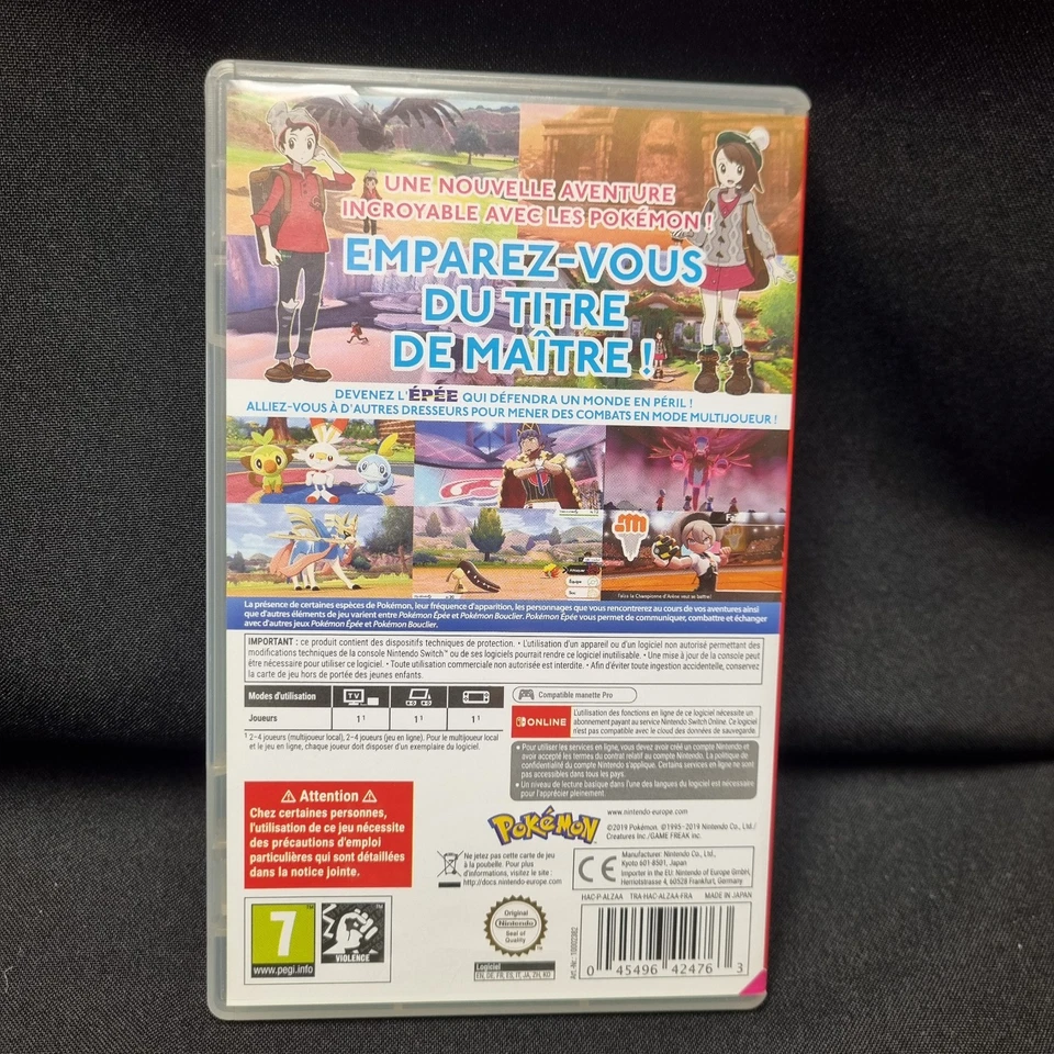 Pokemon Sword Switch (ENGLISH/FRANCAIS/DE/ES/IT/NL/PT) - Photo 3/3
