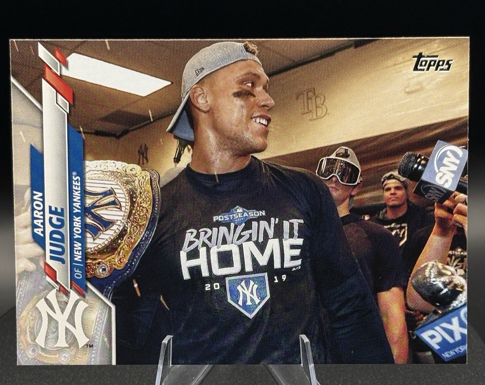 2020 Topps Update Series - SP Photo Variation Aaron Judge #U-15 Locker Room...