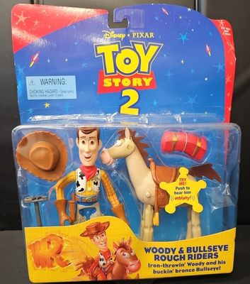 Toy Story 2 Movie Woody Bullseye Rough Riders Pack Action Figure