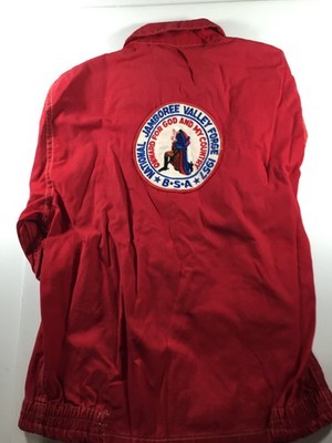 1957 National Jamboree red jacket small size not listed BSA Uniform