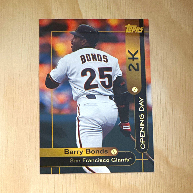 Topps 2000 Opening Day 2K Barry Bonds San Francisco Giants #OD2 Base