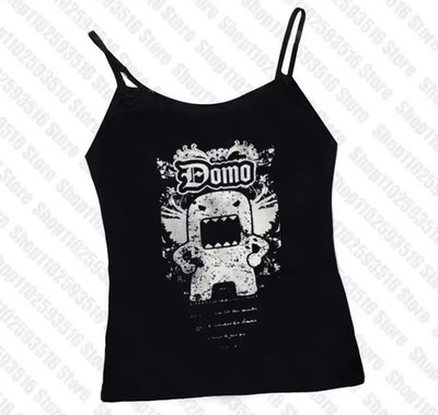 Harajuku Domo Emo Crop Top Women Trashy Y2k 2000s Top Women Grunge Skater Style