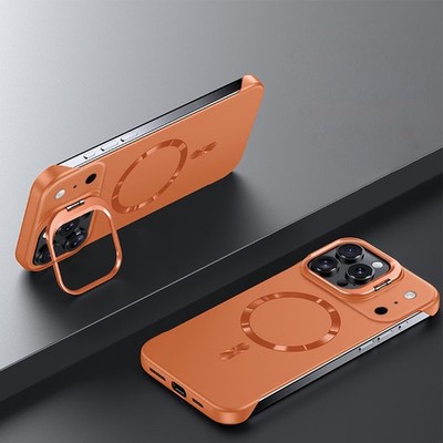 Magsafe Hülle für iPhone 17 16 Pro Max Air 15 14 13 Kamera Ständer Stoßfest Case