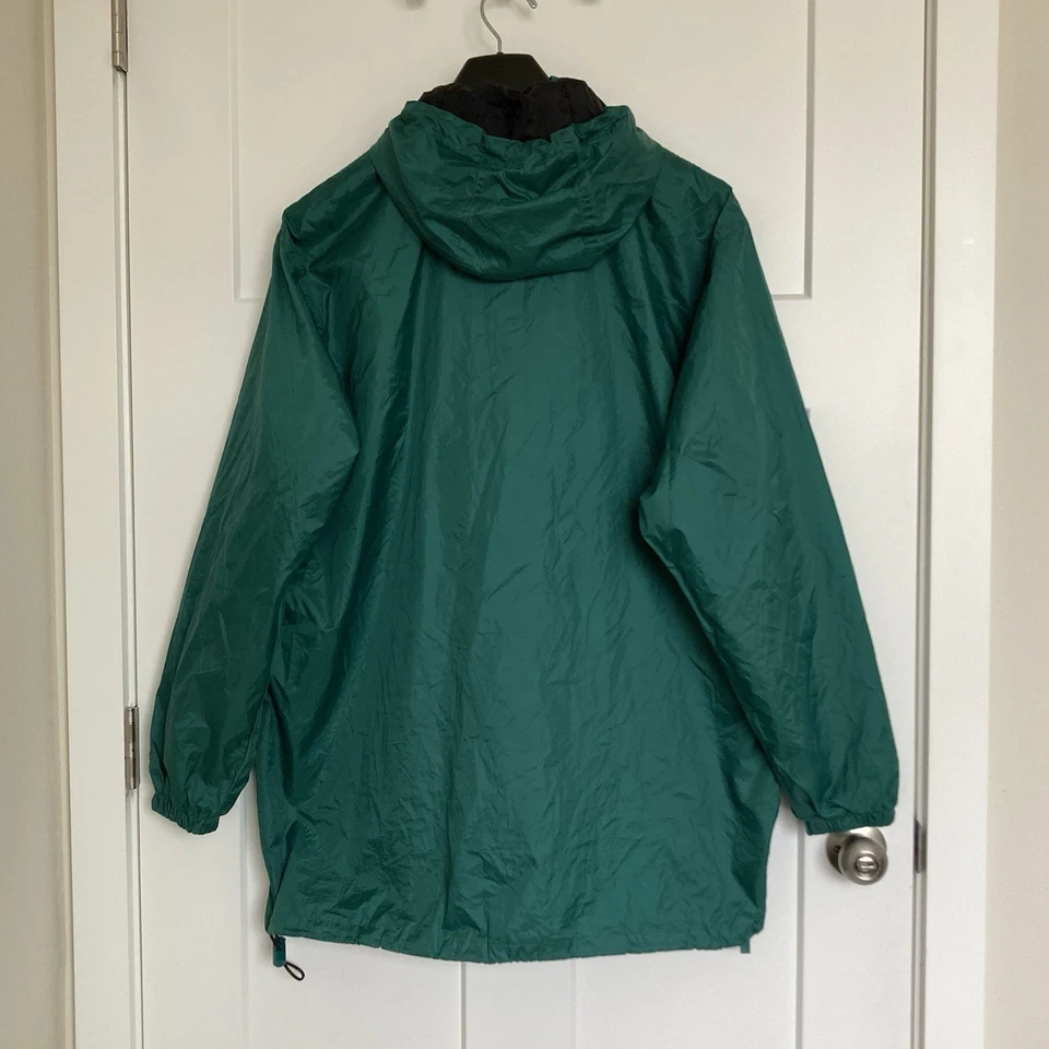 Chaqueta a Presión Impermeable con Capucha Stearns Dry Wear Verde Embalable M/L Foto 2 de 4