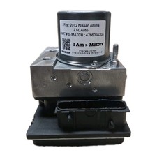 Refurbished Abs Brake Pump 2012 Nissan Altima 2.5l Auto 47660 Ja30a