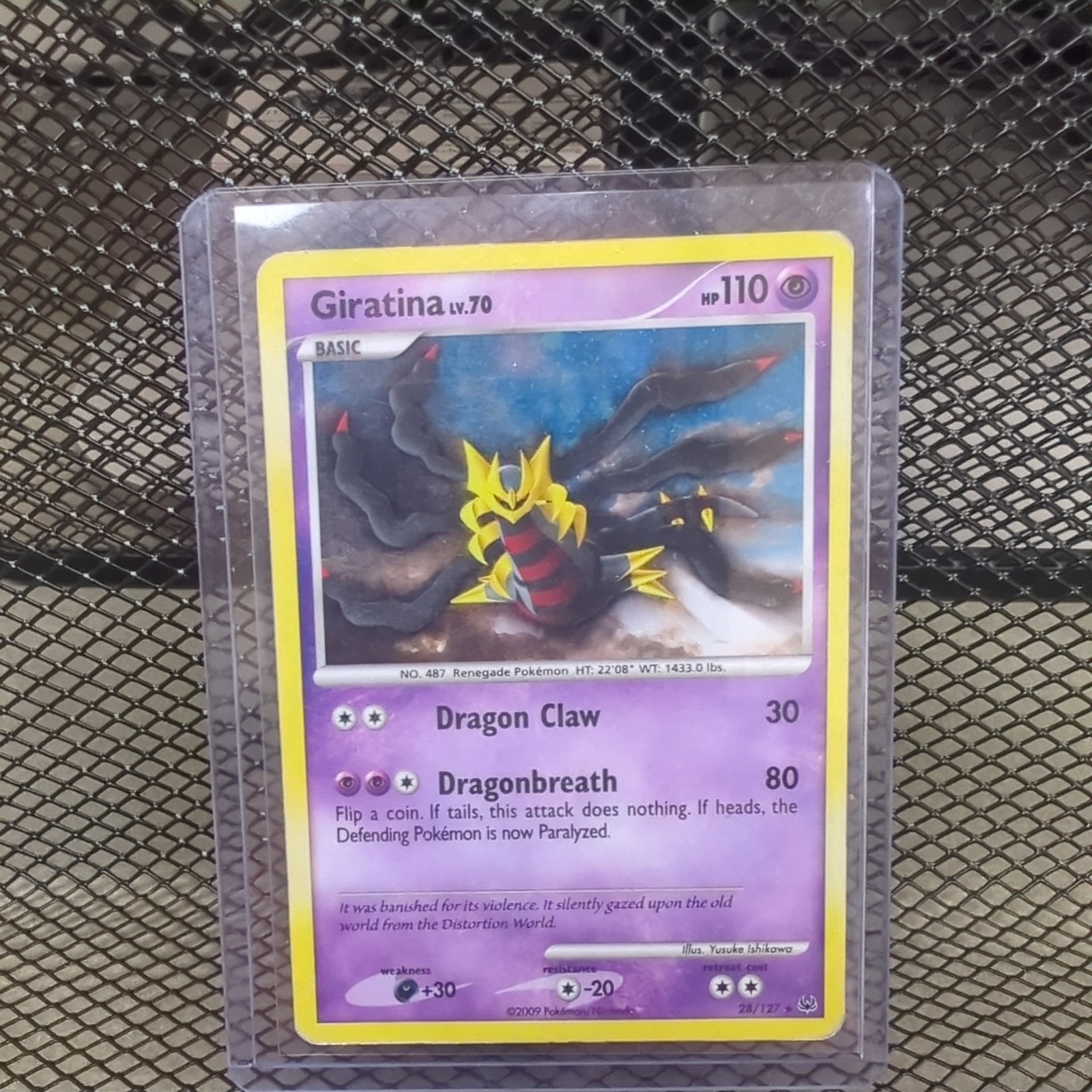 Pokemon - Giratina - 28/127 - Platinum - HOLO LP-MP 