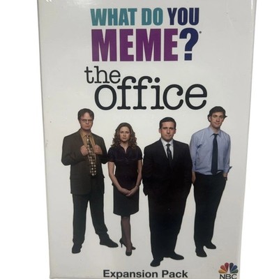 The Office Expansion Pack Card Game - What Do You Meme? Party Game for Fans, NIP