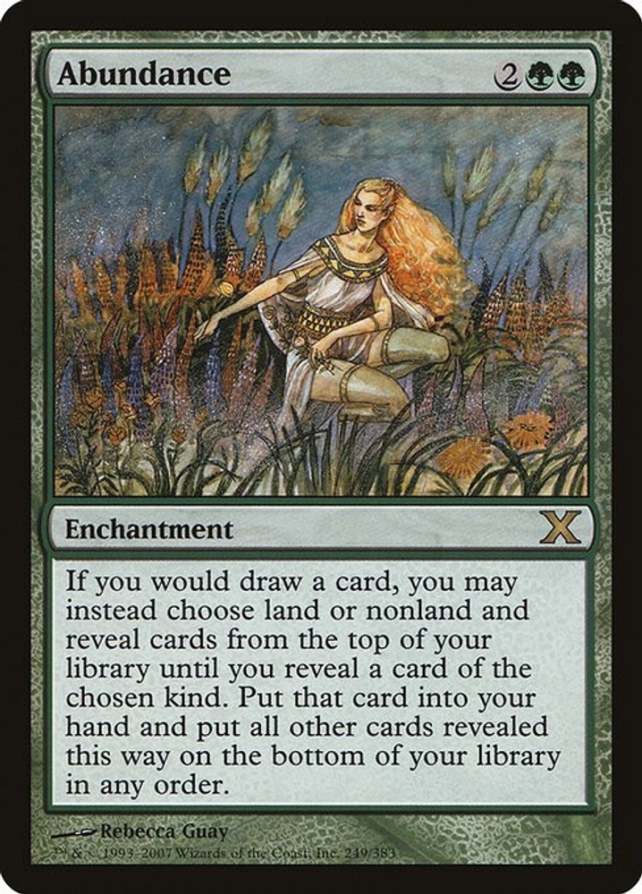 Abundance - LP MTG 10th Edition