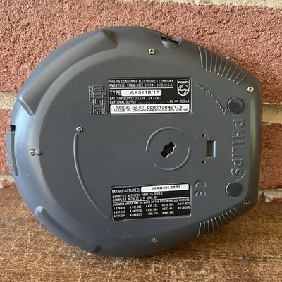 【中古】［CD］Playtime Philips Jogproof Portable CD Player 45 ESP Blue Model AX5111/17