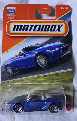 New 2026 Matchbox #25/125 Blue Metallic 2021 LEXUS LC 500