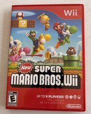 New Super Mario Bros Wii Nintendo Wii Complete With Manual CIB Tested