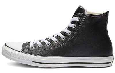 Converse Chuck Taylor All Star Leather High Black - 132170C