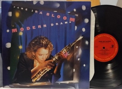 JANE IRA BLOOM Modern Drama NM COLUMBIA LP Promo FRED HERSCH-DAVID FRIEDMAN Jazz