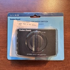 Radio Shack Stereo Speaker Switch 40-132 New Old Stock NOS