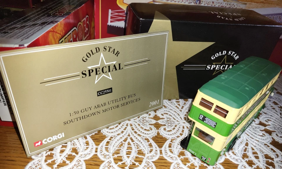 Corgi Classics 1:50 CC25501 "GOLD STAR SPECIAL" Guy Arab Bus. Limited Edition.  - Bild 3 von 4