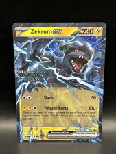 Stamped Zekrom ex 034/086 - Pokemon Black Bolt Card - NM