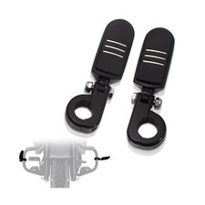 FOVPLUE 1.25" Highway Footpegs, for Harley Touring Softail Dyna Sportster