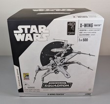 Star Wars Micro Galaxy Squadron X-Wing Fighter Ultra Rare 1 of 500 SDCC 2023