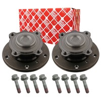 2X Febi Radlagersatz Vorne FüR BMW 1 E81-E88 3 E90-E93 X1 E84
