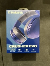 Skullcandy - Crusher Evo Over-the-Ear Wireless Headphones - Midnight Blue SEALED