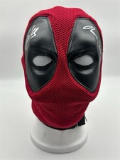 🟥 Ryan Reynolds & Stan Lee Signed Deadpool Mask – Certified – Dual Autograph
