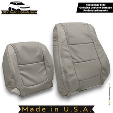 2011-2015 For Ford Explorer Limited Genuine Leather Passenger Seat Covers Gray