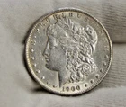 1900 US Morgan Silver Dollar $1 AU (Cleaned)