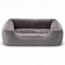 Pet Dog Cat Bed Calming Sleeping Kennel Puppy Super Soft Mat Pad Warm Nest
