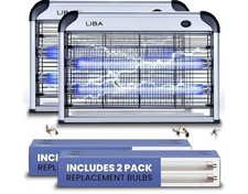 LiBa Electric Bug Zapper (2-Pack) Indoor Inse...