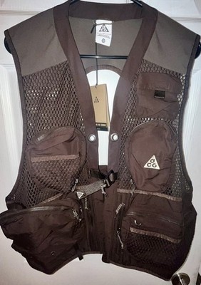 Nike ACG Buttles Vest Brown Hiking DN3919-220 Adult Unisex XXL for