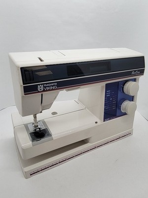 Husqvarna Viking 320 Portable Sewing Machine Multi Stitch Patterns Bobbin NOS