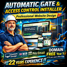 Automatic Gate & Access Control Installer Website Design