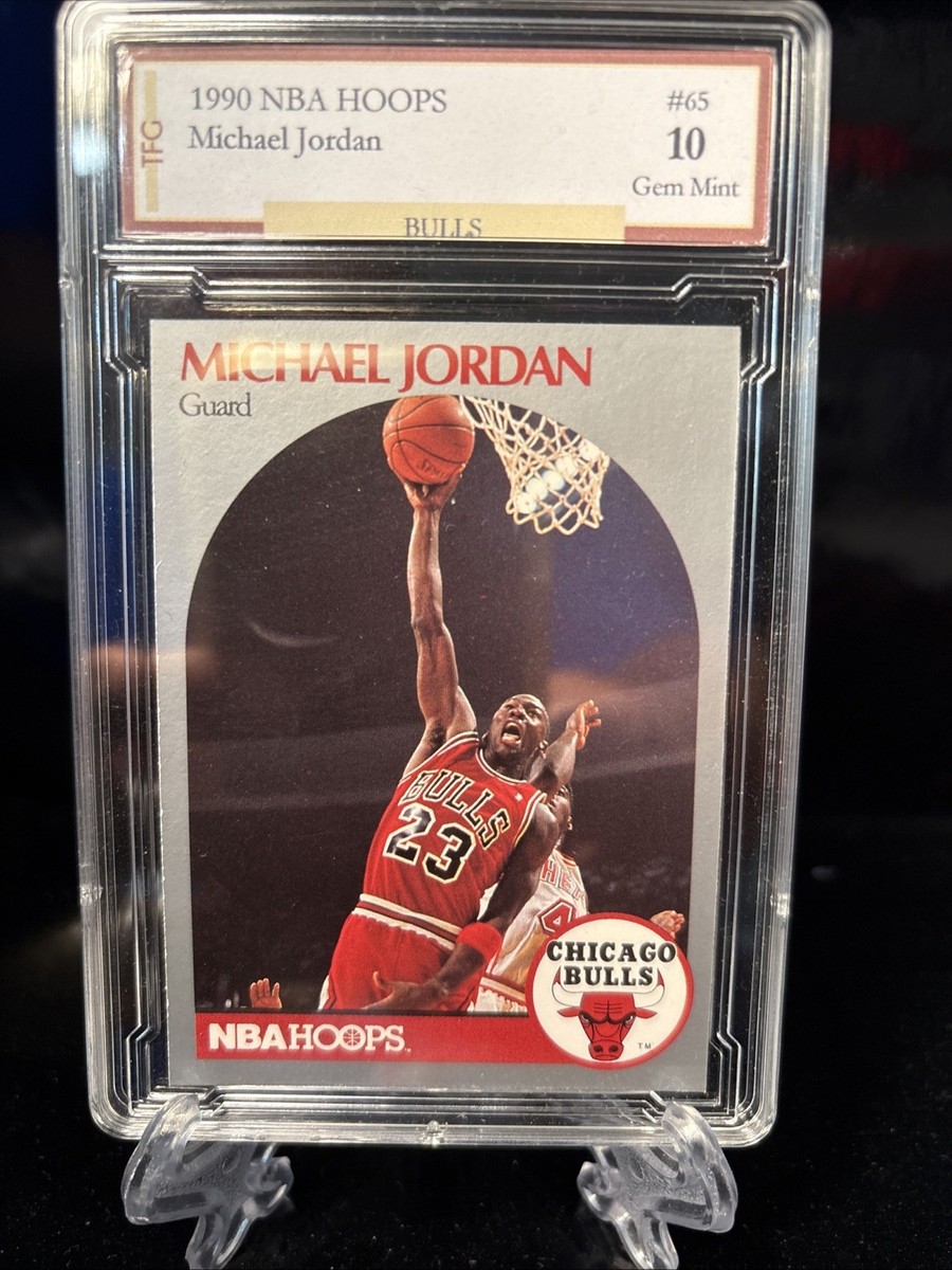 1990 NBA HOOPS Michael Jordan #65 GEM 10 | eBay