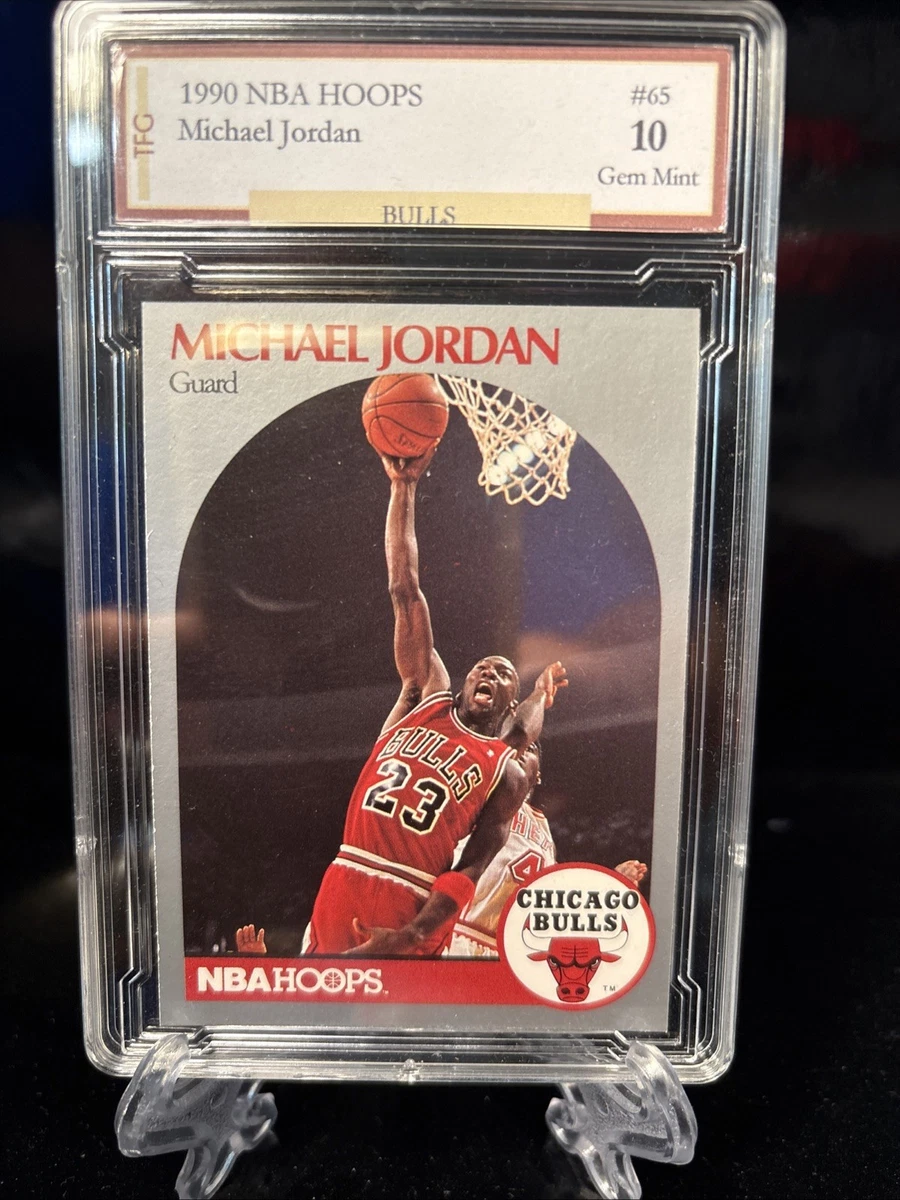 Michael Jordan Basketball Grade 10 1990-91 Season Sports Trading