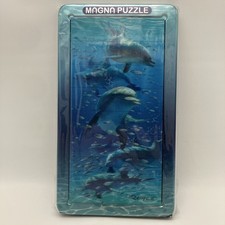 Dolphin 3D Magna Puzzle 32 Magnet Tiles with ...