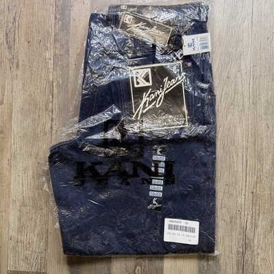 Vintage Karl Kani Jeans 90s Y2K Baggy Mens Size 32x32 New Sealed