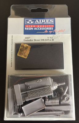 Aires 2007 Detail Kit Motor DB 605 A/B 1/32 für BF 109 1:32