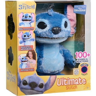 Just Play Disney Stitch Ultimate Stitch Interactive Feature Plüschfigur