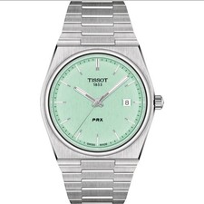 Tissot Prx 40mm T137.410.11.091.01 Mint Green Dial (Tiffany Blue) Swiss Quartz 